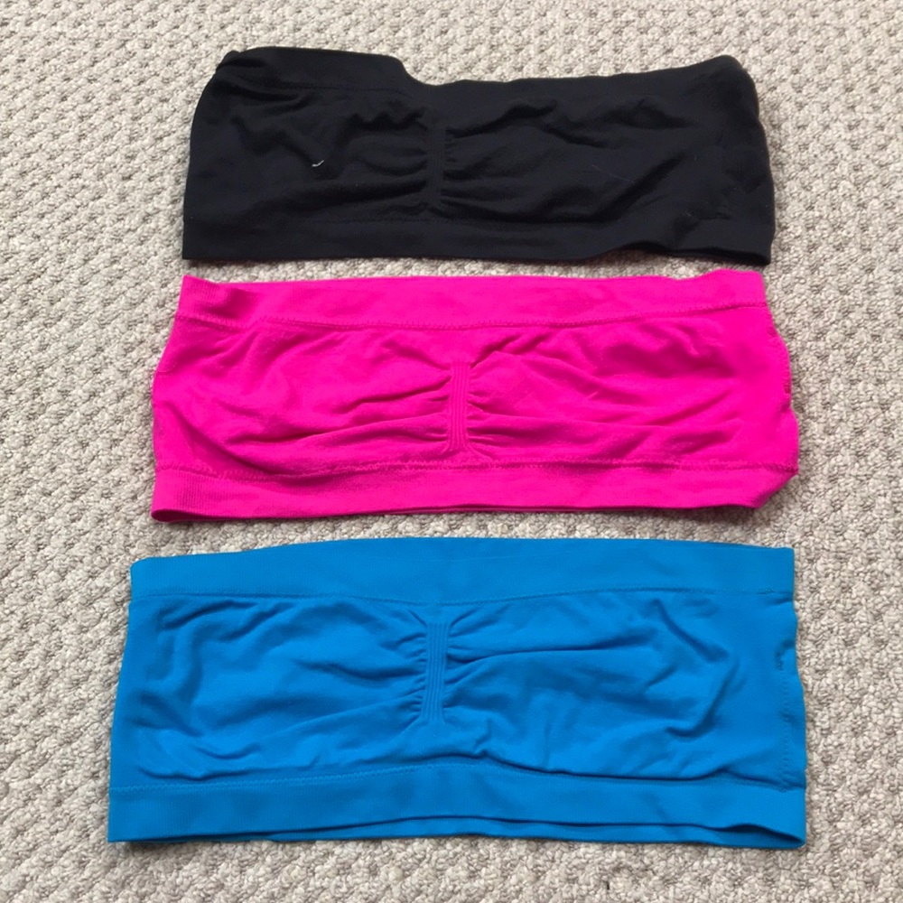 Strapless bras